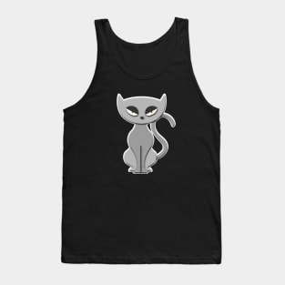 3d cat Tank Top